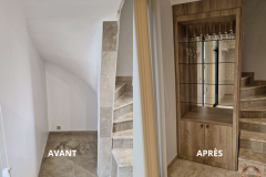 PSMP91-Placard sous escalier